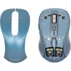 Ratón inalámbrico YENKEE YMS2010BE de doble modo ergonómico, receptor USB 2,4 GHz + Bluetooth 5.1, DPI de 4 niveles 1000–3200, 6 botones