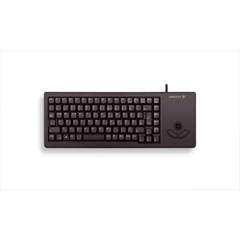 CHERRY XS Teclado con trackball universal USB QWERTY US English negro