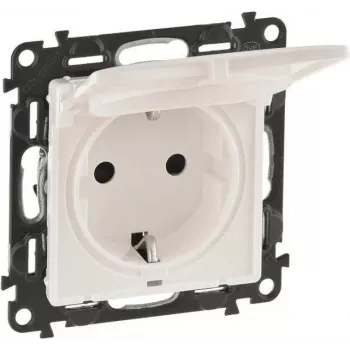 Legrand 753117 Vlife toma de corriente con tapa SL KS UW