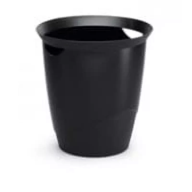 Durable TREND papelera, 16 l, negra