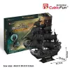PUZLE 3D gran set barcos piratas Queen Revenge