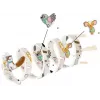 Túnel para gatos ZOLUX CHATOUILLE estampado espiral 'gatos y ratones' 79 cm