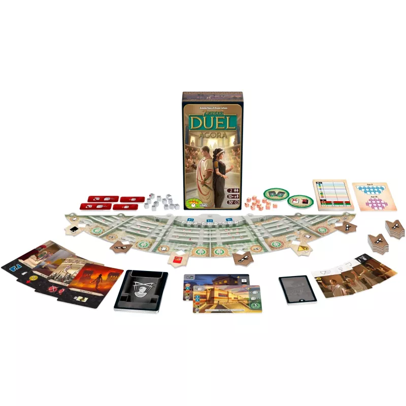 7 Wonders Duel - Agora, expansión de juego de mesa