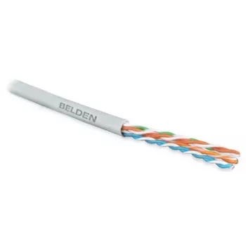 Cable de telecomunicaciones, cable de instalación, U/UTP Cat.5e 4x2xAWG24/1, cobre, PVC, 305 m, gris
