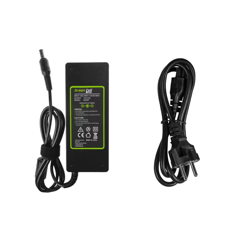 Fuente de alimentación PRO 15V 5A 75W para Toshiba A10 A11