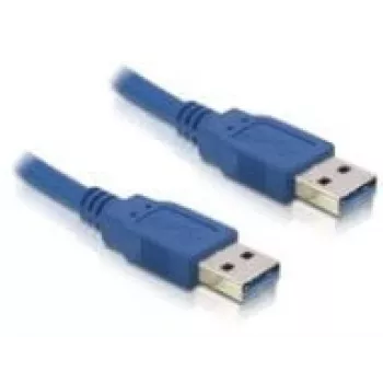 Cable USB DeLOCK USB 3.0-A macho/macho 2m azul