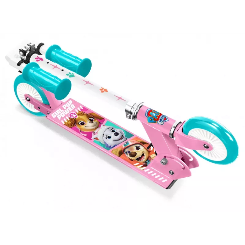 Patinete 2 ruedas Pulio Paw Patrol rosa Stamp