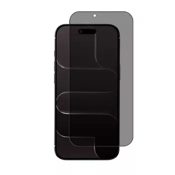 Crong 3D Armour Glass Privacy protector de pantalla de cristal templado, Apple iPhone Air