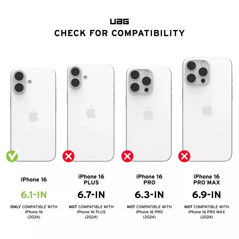Urban Armor Gear Civilian funda para móvil 15,5 cm (6,1) funda negra