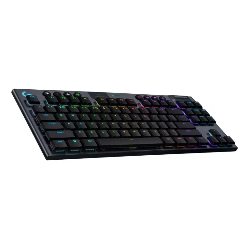 Logitech G G915 X - Teclado - LIGHTSPEED - TKL - Retroiluminación - Inalámbrico - Bluetooth 5.0, 2,4 GHz, USB - QWERTY - Nórdico (danés/finés/noruego/sueco)