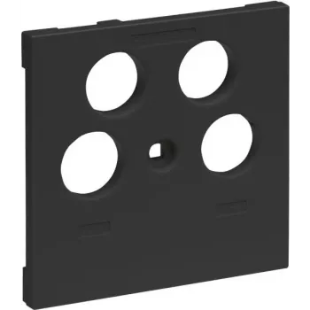 Legrand SEANO placa embellecedora 765457 TV-R-SAT-SAT para otras marcas antracita 5 (765457)