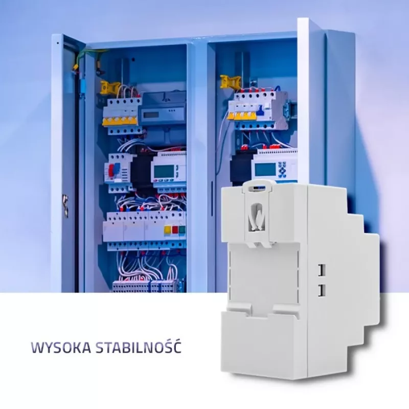 Fuente de alimentación para carril DIN QOLTEC 24V 2.5A 60W gris