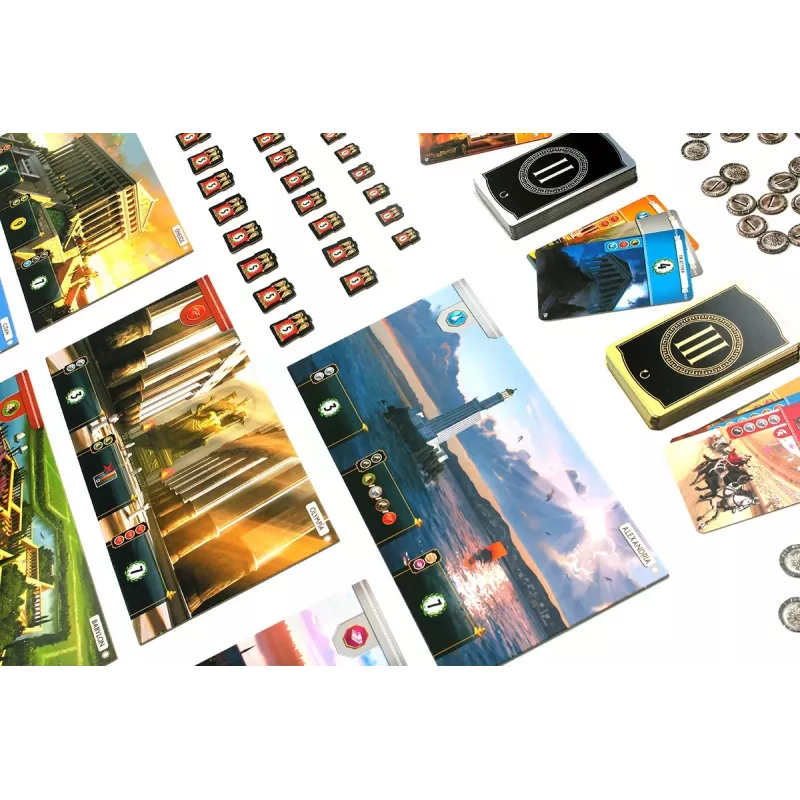Juego de mesa 7 WONDERS OF THE WORLD (VERSIÓN POLACA)