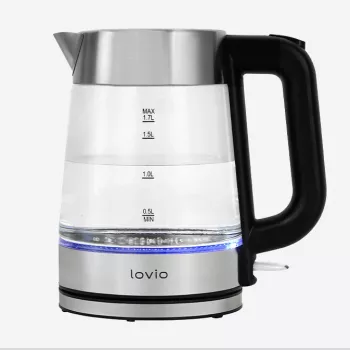 Hervidor eléctrico Lovio 1,7L 2200W cristal