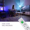 Regleta de alimentación Qoltec 50290 1,8 m 5 tomas de corriente para interior Blanco