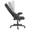 Silla gaming Deltaco DC130 Soft Woven Mesh negra (GAM-180)