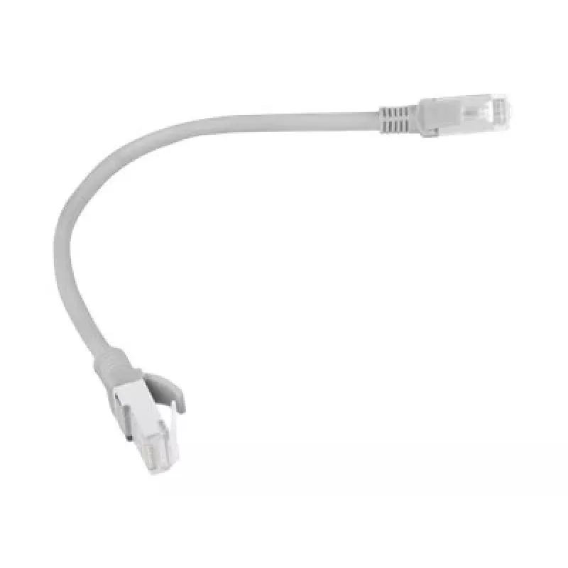 Cable de red LANBERG PCU5-10CC-0025-S Cat5e U/UTP RJ-45 — 0,25 m, gris