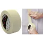 3M 101E cinta adhesiva de enmascarar de papel crepé, 36 mm x 50 m, beige