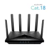 Cudy LT18 router inalámbrico Gigabit Ethernet dual band (2,4 GHz / 5 GHz) 4G negro