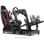Next Level Racing – Cockpit de simulador F-GT Elite Formula & GT de perfil de aluminio – versión de montaje lateral y frontal (396039)