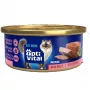 OPTIVITAL Mousse esponjoso con ternera - Alimento húmedo para gatos - 85g