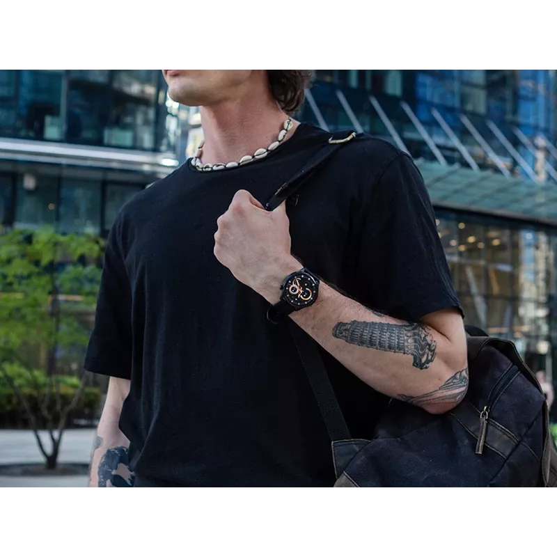 Smartwatch TRACER SM7 Shadow con Bluetooth y medidor de frecuencia cardíaca