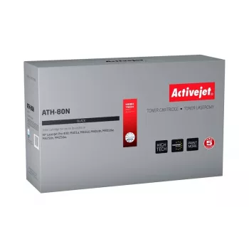 Tóner Activejet ATH-80N (sustituto de HP 80A CF280A; Supreme; 3500 páginas; negro)