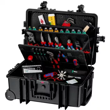 Caja de herramientas Knipex Robust45 Move negra