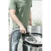 Aspirador en seco Karcher AD 4 Premium — 17 l, 600 W, sin bolsa, manguera metálica, tubo cromado