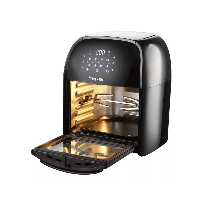 Freidora de aire Beper P101FRI012 12 L 1800 W negro