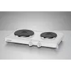Placa de cocina cerrada Rommelsbacher THS 2590, 2 zonas, mando giratorio