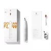 Cepillo de dientes sónico OCLEAN FLOW Adultos — a pilas, modo blanqueamiento, temporizador integrado, velocidad ajustable, 255 mm de altura, blanco, 0,13 kg, 1 mango + 1 cabezal de cepillo