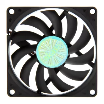 Ventilador para caja AKASA AK-FN076 80 mm - negro