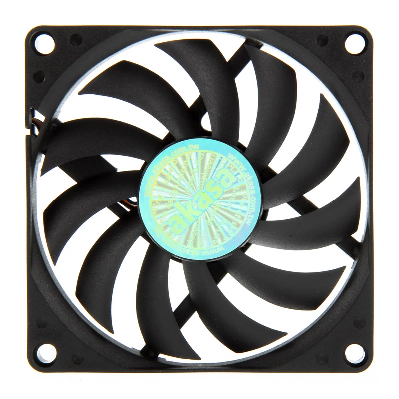 Ventilador para caja AKASA AK-FN076 80 mm - negro