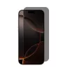 Cristal templado con privacidad Crong para iPhone 16 Pro Max — antirreflejos, resistente a arañazos