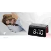 WCACQ30BK, Despertador digital, rectangular, negro, Acrilonitrilo butadieno estireno (ABS)