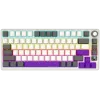 LORGAR KBP7075W, Teclado gaming mecánico 75% inalámbrico Pro, Beige, distribución EN