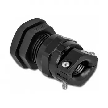 Prensaestopas DeLOCK 60357 negro plástico 1 ud.