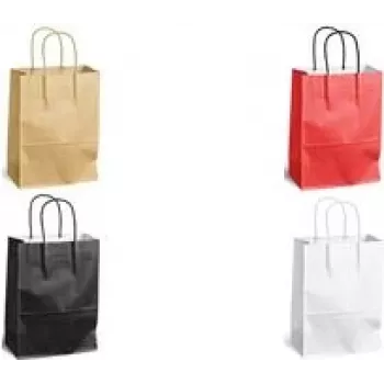 Bolsa de papel MAILmedia 30108512 — 8,7 L, blanca, tamaño An 240×110×330 mm