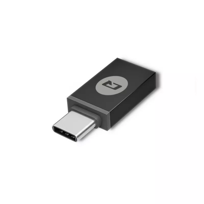Lector de tarjetas inteligentes Qoltec 50632 USB 2.0 negro cable de 1m