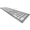 CHERRY KC 6000 Teclado fino FOR MAC Oficina USB QWERTZ Alemán Plata