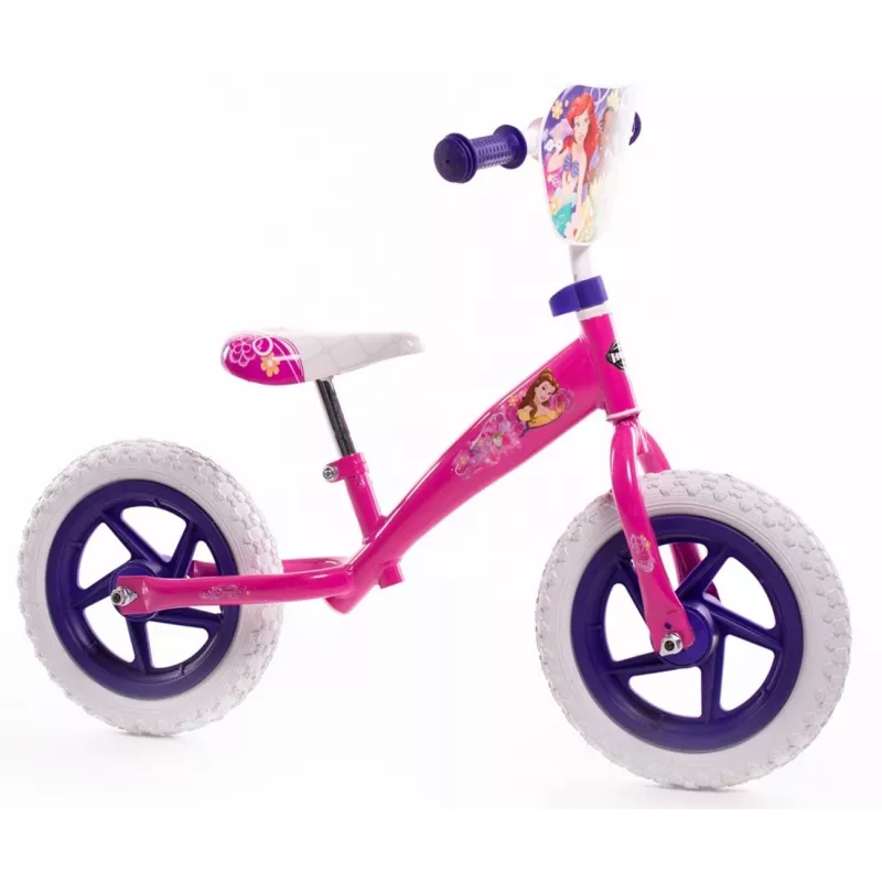 Bicicleta infantil HUFFY 12 inch Cross-Country Bike 27631W Disney Princess – ruedas de 12 inch, una velocidad, freno de contrapedal
