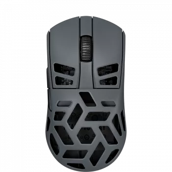 LORGAR MSE90W, ratón gaming inalámbrico Elite de aleación de magnesio, gris oscuro