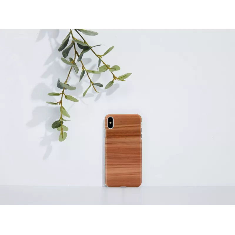 Funda para smartphone man and wood para iPhone XS Max – Cappuccino White
