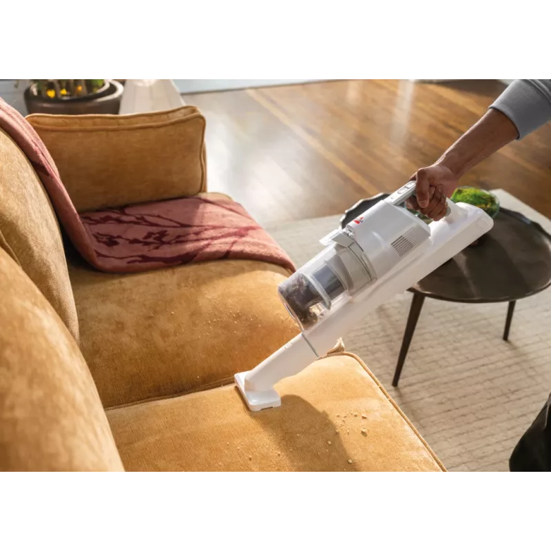Aspirador vertical Bissell | PowerClean | Batería | 200 W | Duración (máx.) 40 min | Blanco cálido/Gris/Plata brillante