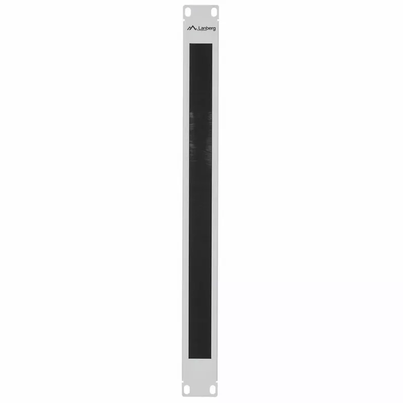 Panel de cepillos LANBERG AK-1101-S 1U 19 pulgadas 482,6×44,2×8,5 mm gris