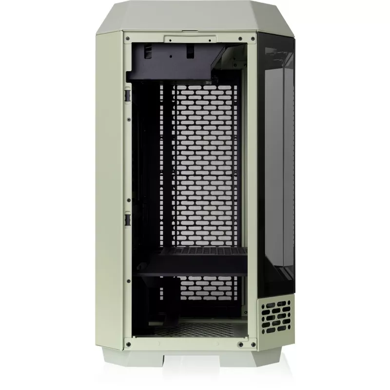 The Tower 250, caja torre verde claro, cristal templado