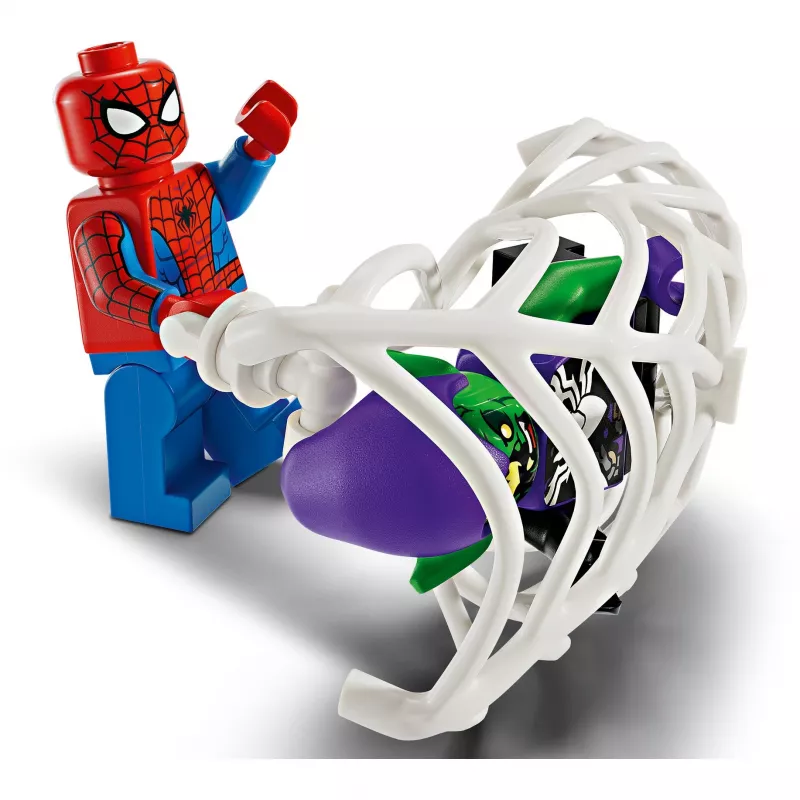 LEGO Marvel 76279 Spider-Man Coche de carreras y Venom Green Goblin Set de construcción