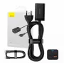 Cargador Baseus GaN3 Pro teléfono móvil tablet negro AC interior 15V 3A