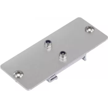 Adaptador para carril DIN Renkforce RF-2826052, adaptador de montaje de una pieza para carril DIN
